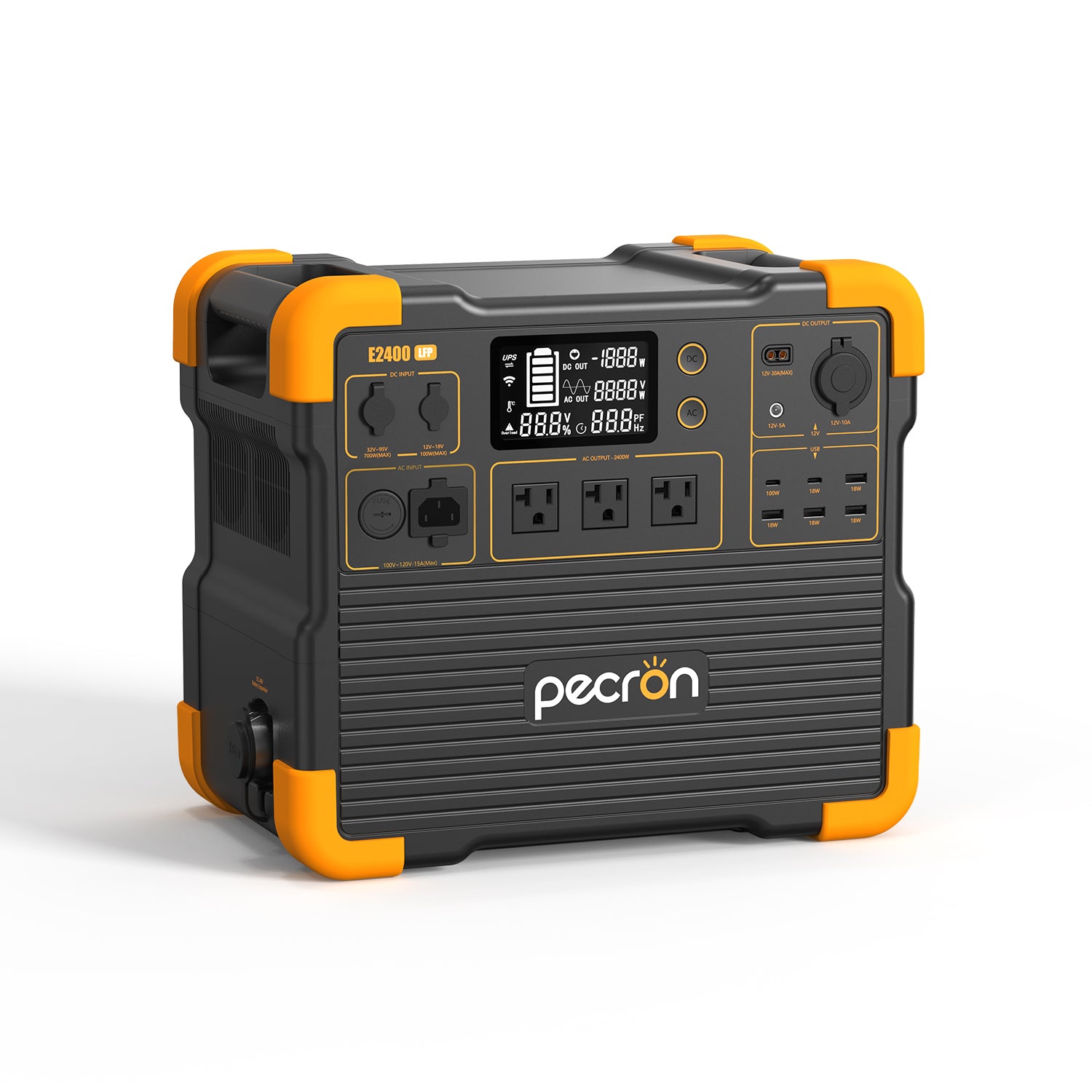 PECRON E2400LFP Portable Power Station 2400W 2048Wh