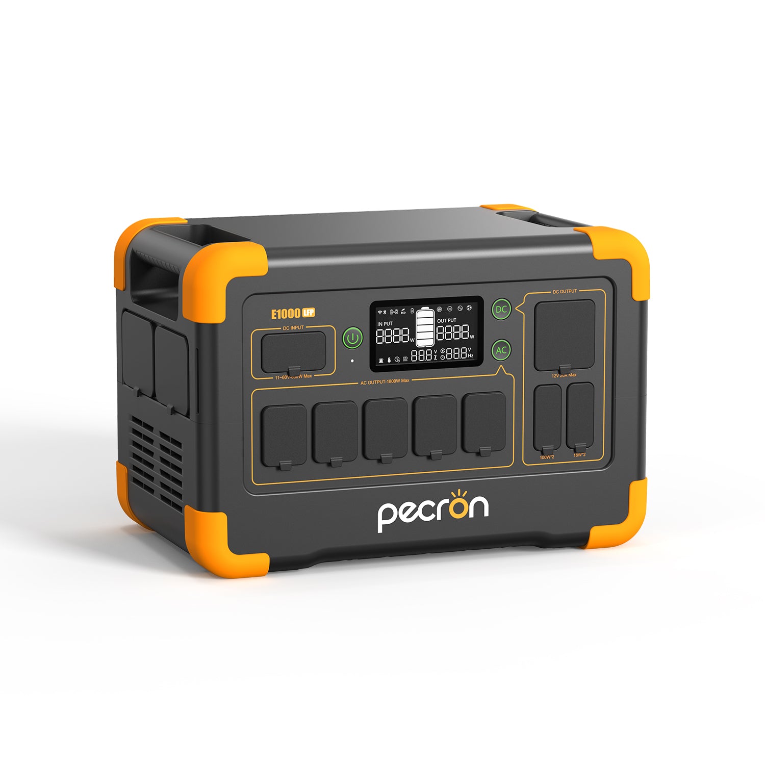 PECRON E1000LFP Portable Power Station 1800W 1024Wh PRE-ORDER