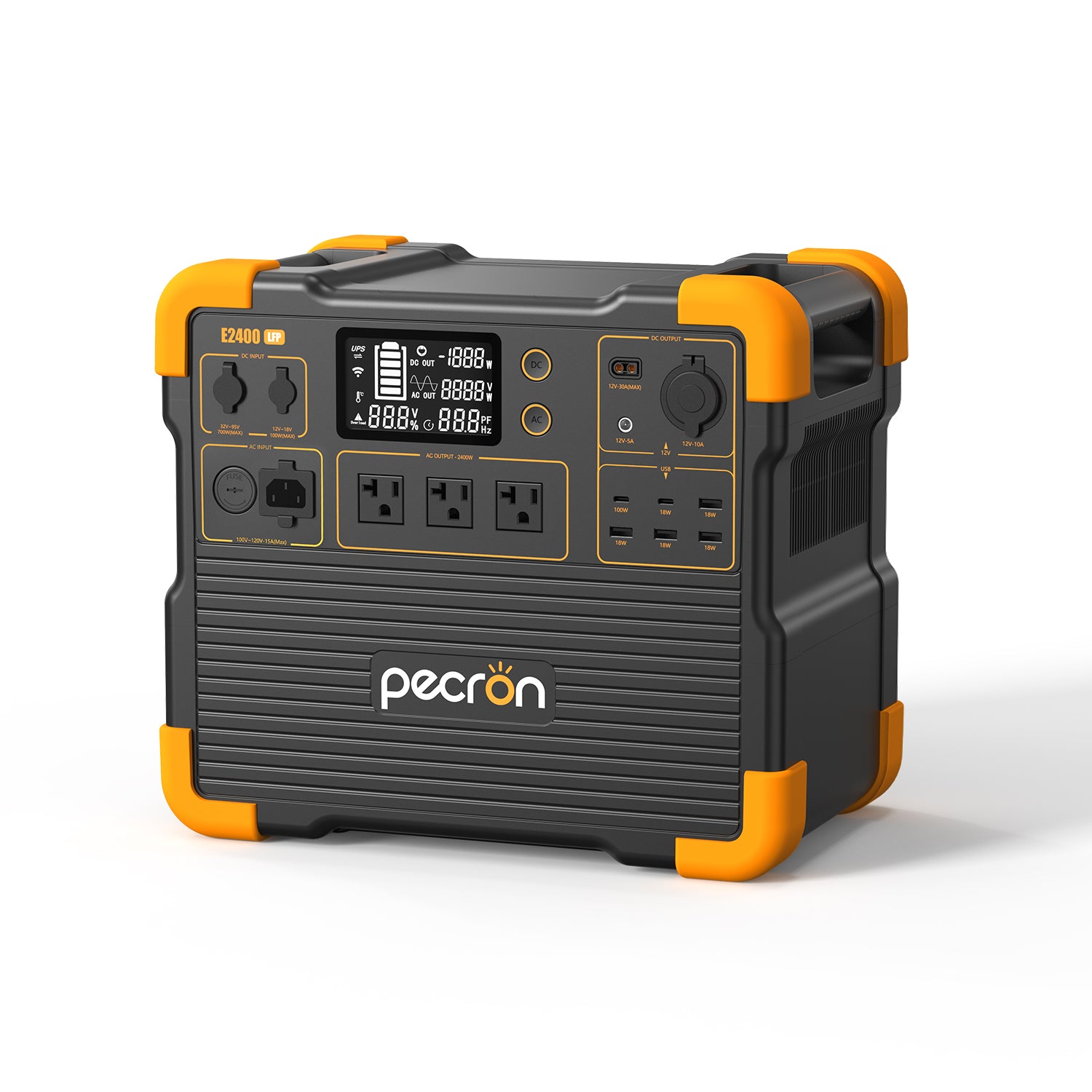 PECRON E2400LFP Portable Power Station 2400W 2048Wh