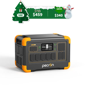 PECRON E1000LFP Portable Power Station 1800W 1024Wh