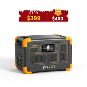 PECRON E1000LFP Portable Power Station 1800W 1024Wh