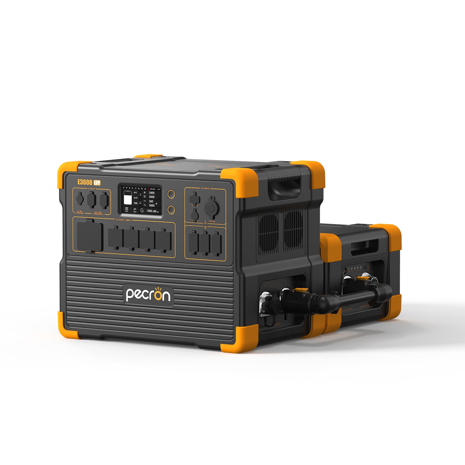 PECRON E3600LFP Portable Power Station 3600W 3072Wh