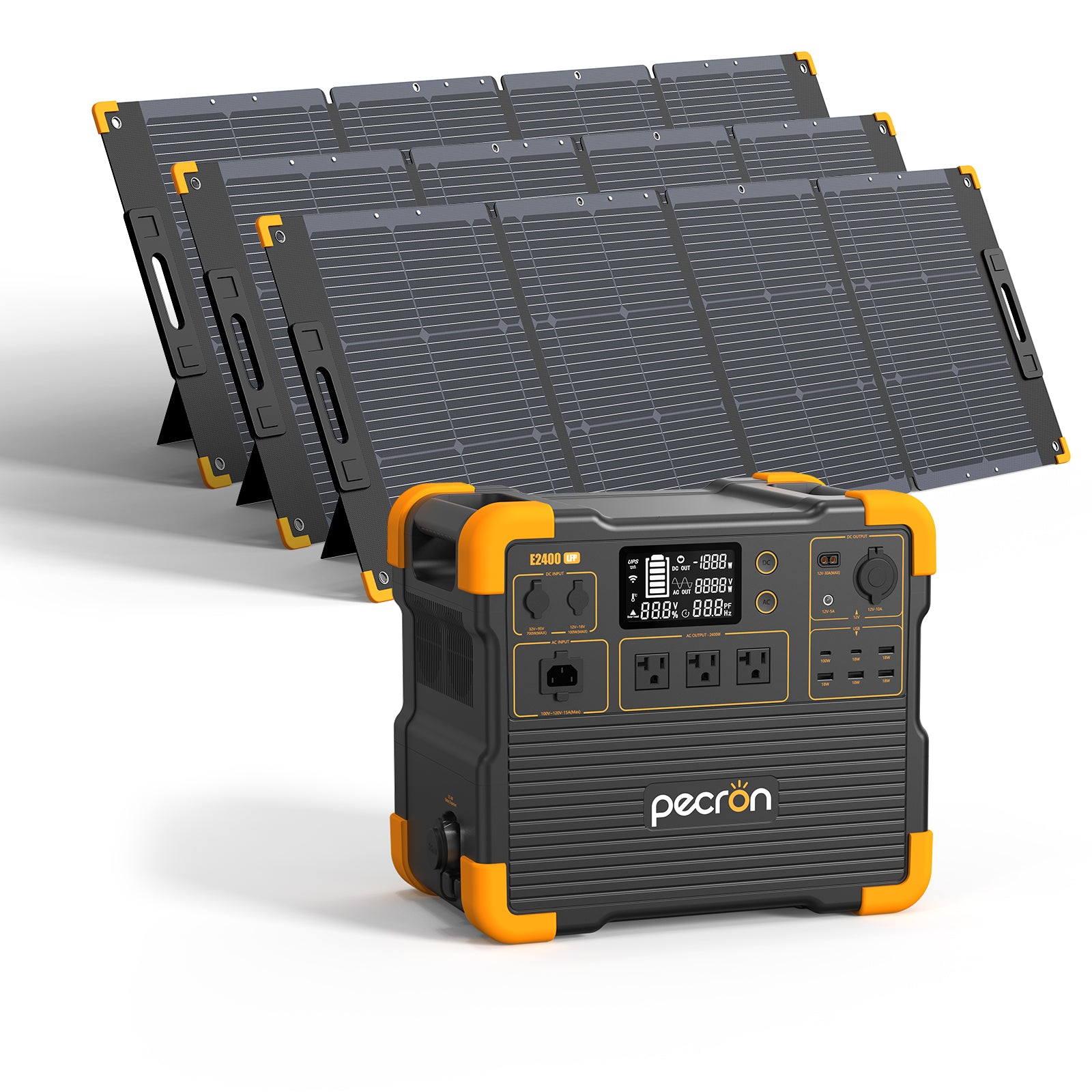 PECRON E2400LFP Portable Power Station 2400W 2048Wh PRE-ORDER