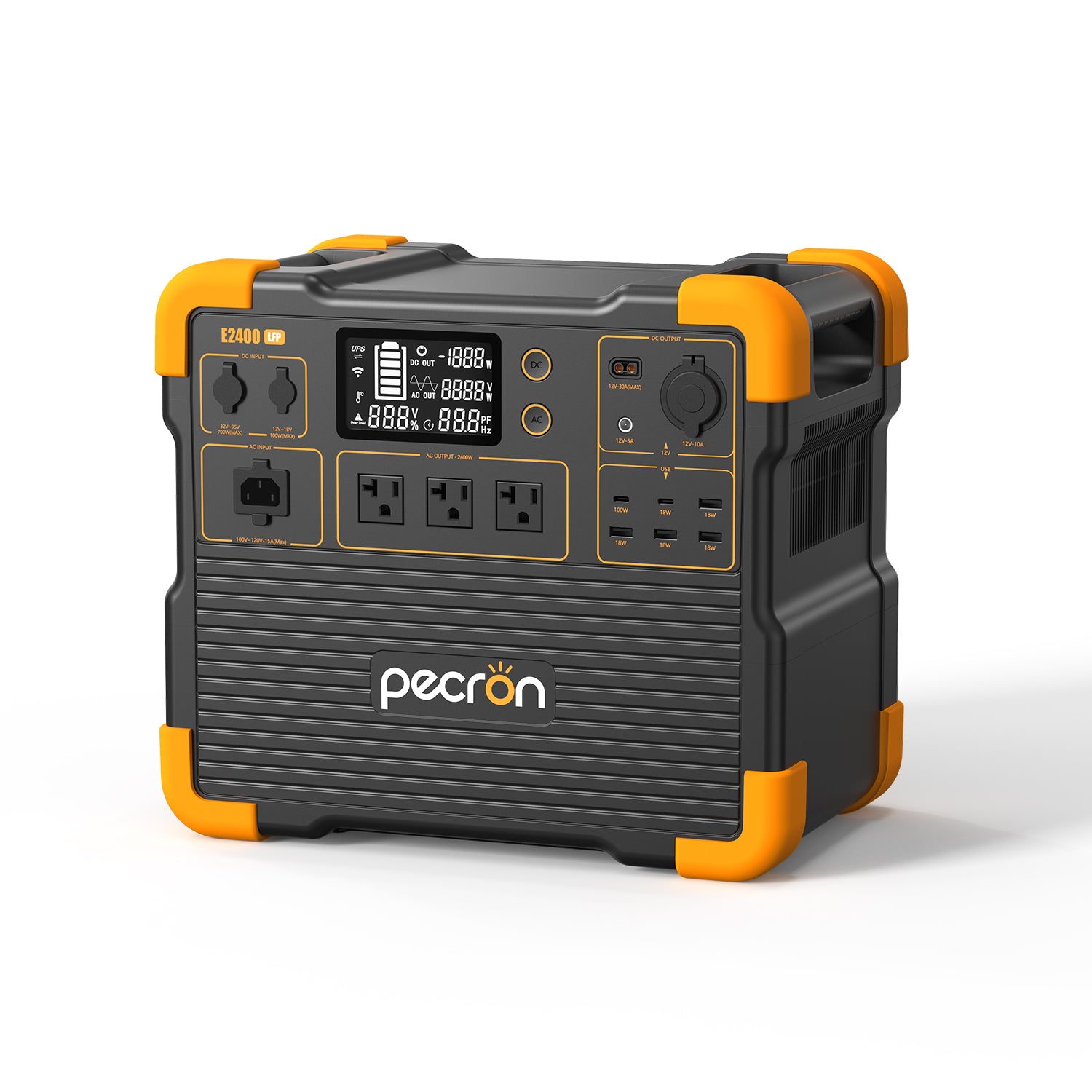 PECRON E2400LFP Portable Power Station 2400W 2048Wh PRE-ORDER