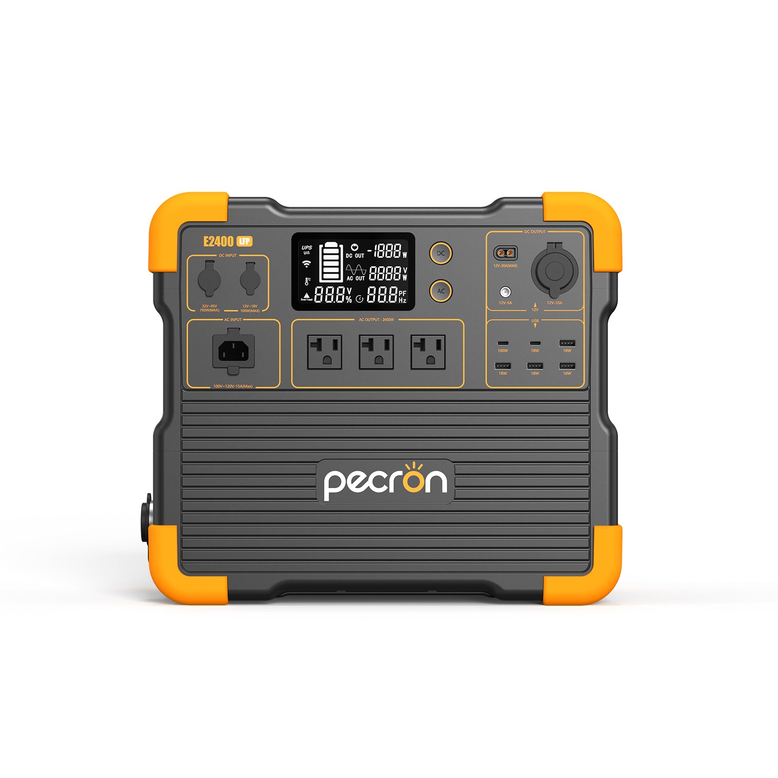 PECRON E2400LFP Portable Power Station 2400W 2048Wh PRE-ORDER