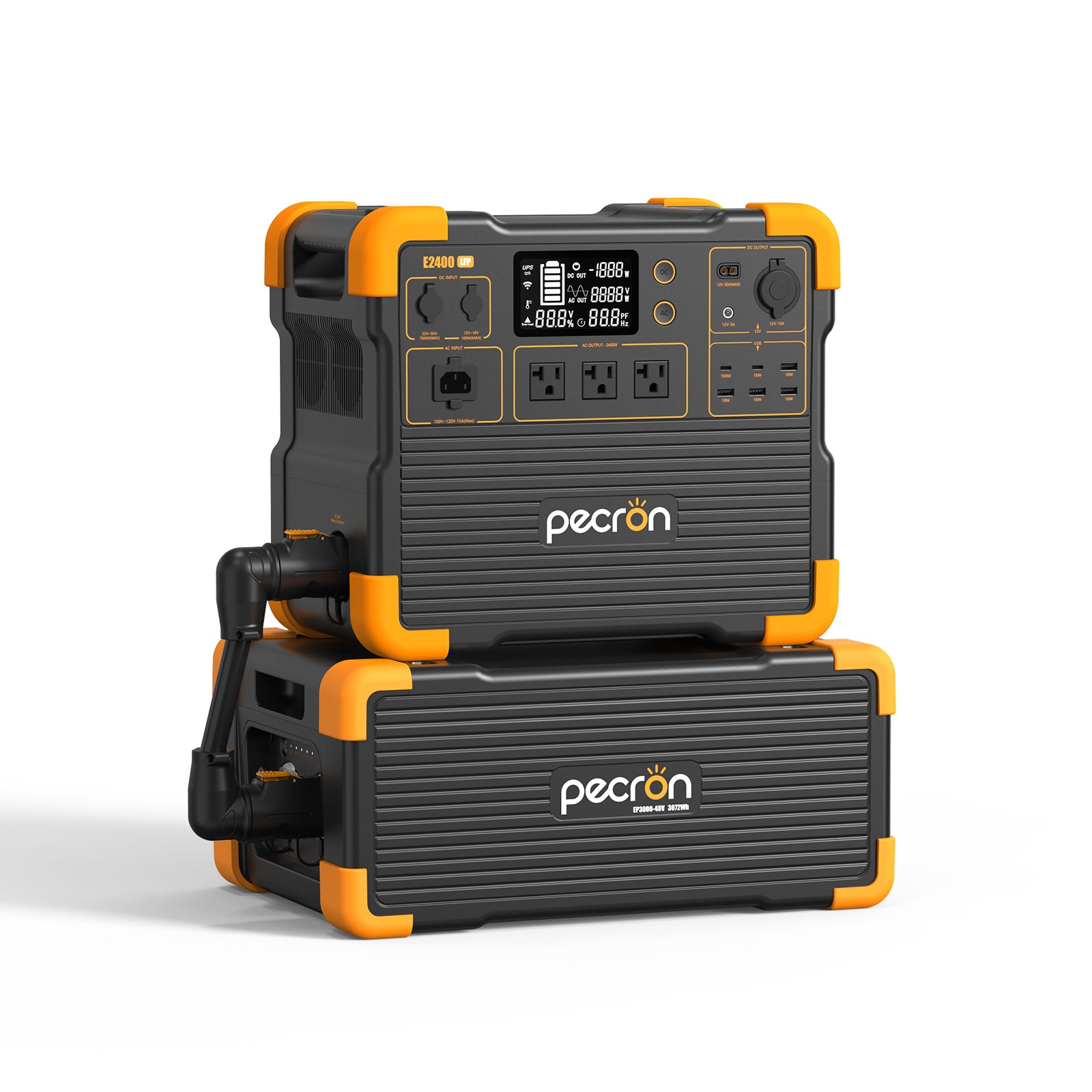 PECRON E2400LFP Portable Power Station 2400W 2048Wh PRE-ORDER