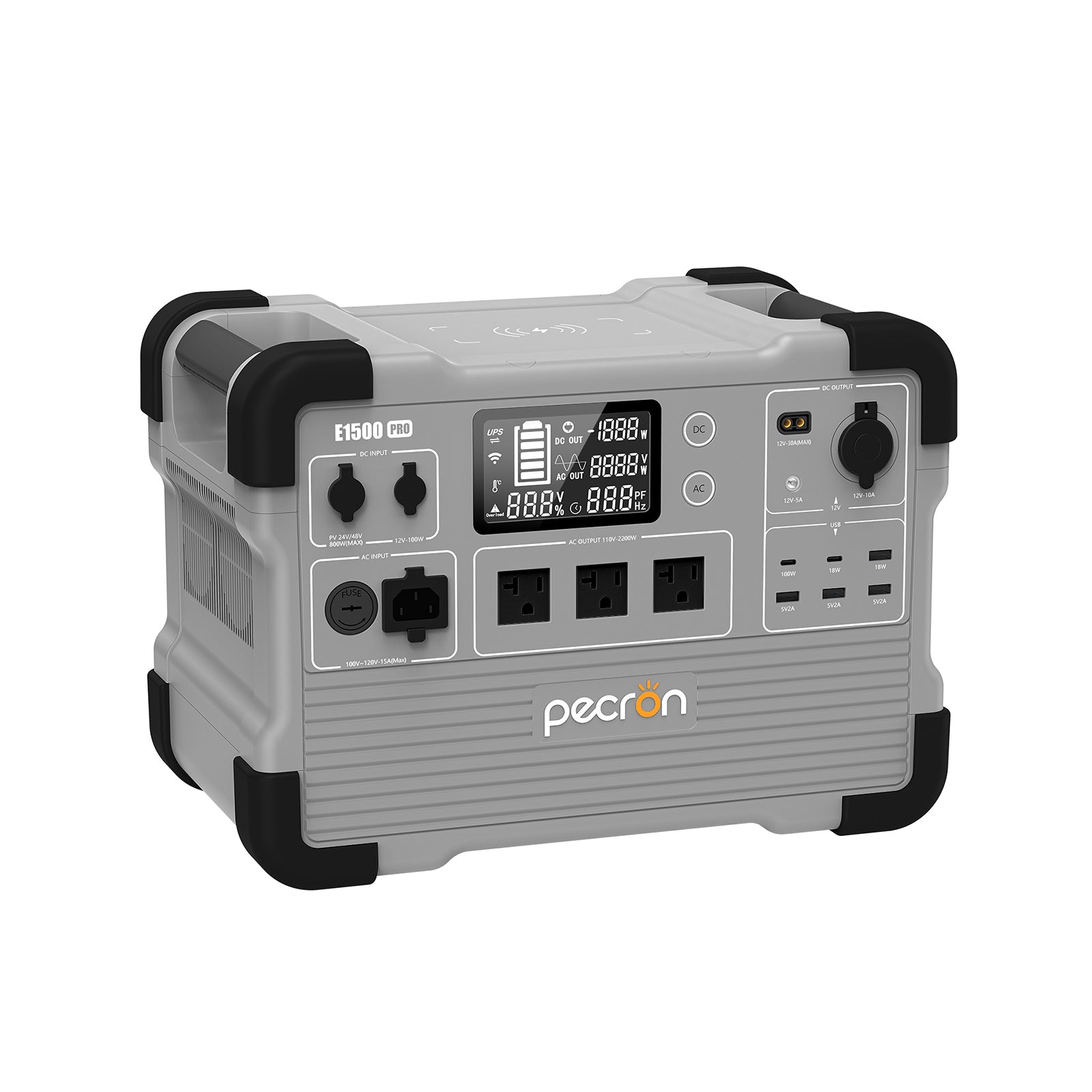 Pecron E1500 Pro Tragbares Kraftwerk