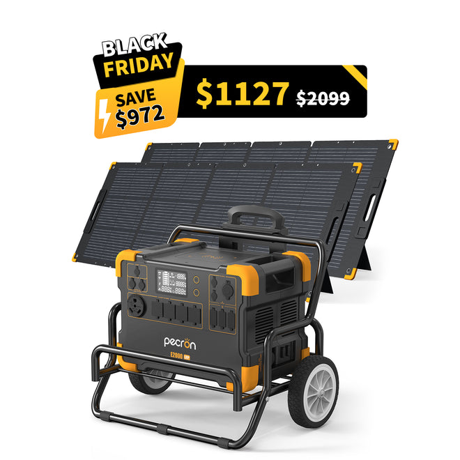 PECRON E2000LFP Expandable Solar System Kit